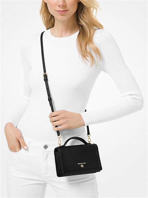 michael kors medium logo smartphone crossbody bag|Michael Kors Crossbody messenger bag.